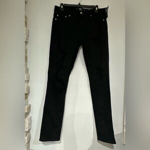 Hollister Men’s Black Distressed Jeans – No Fade Tech | 32x30 | NWT